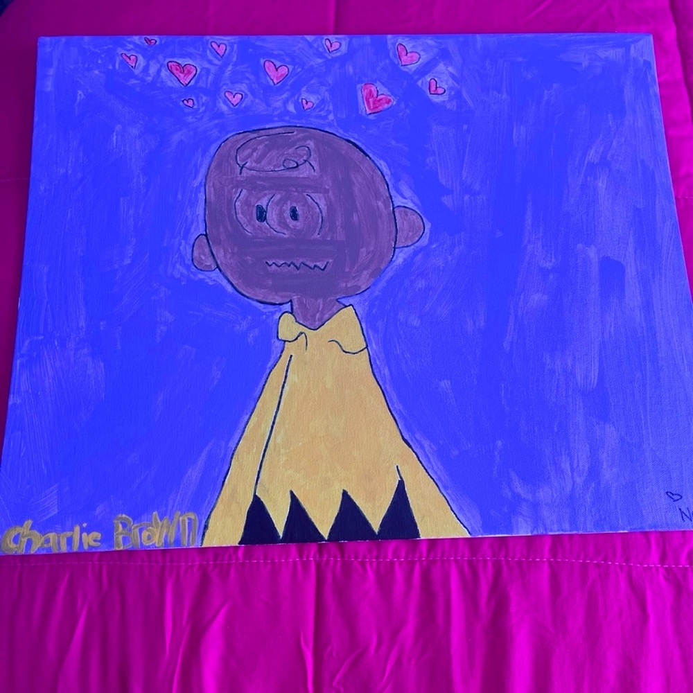 Charlie Brown Painting !!